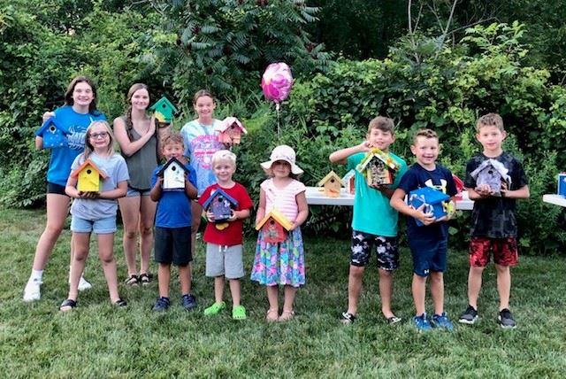 Audubon Bird House Decorating