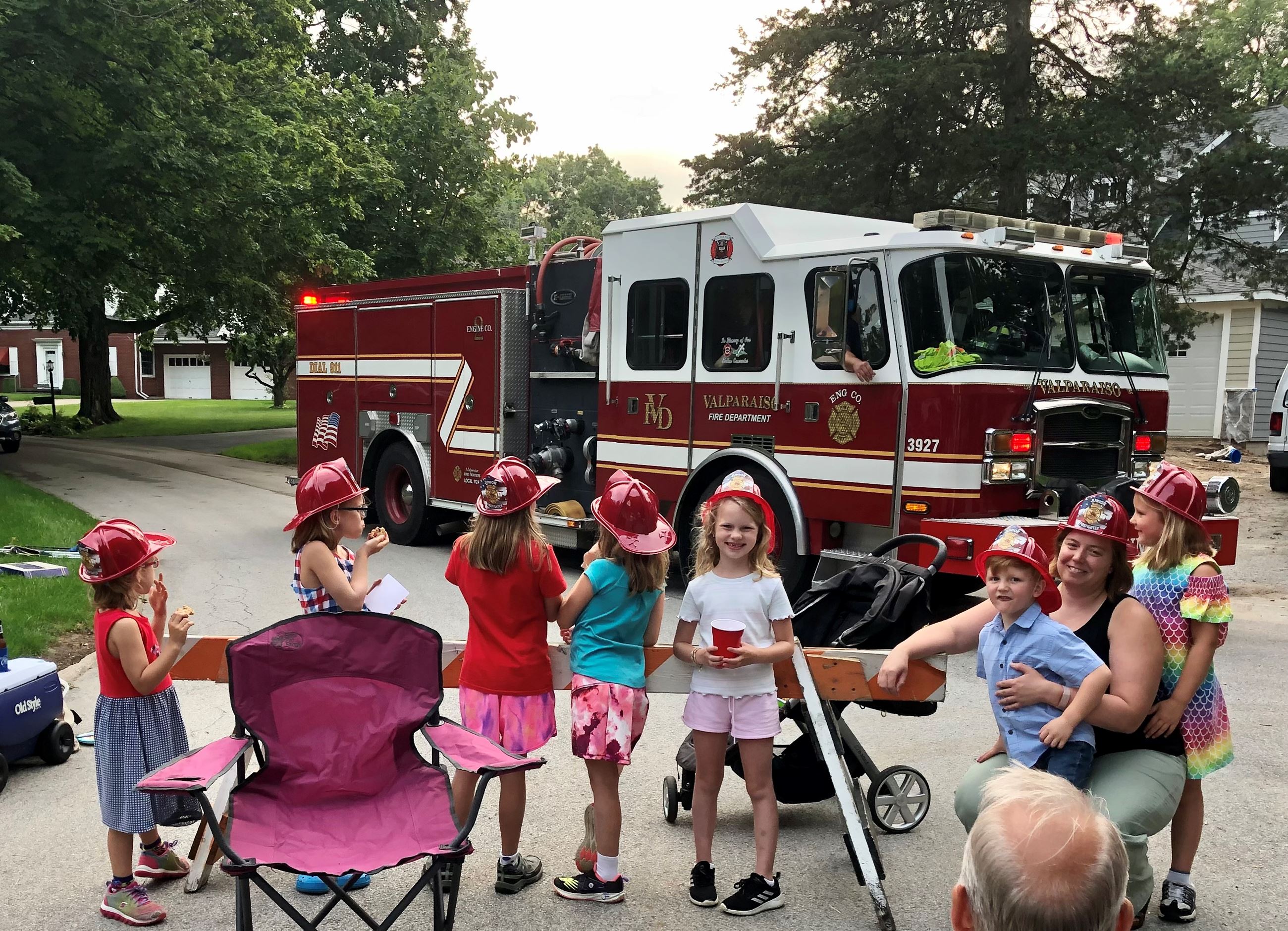 FP Block party 2021 Fire Department