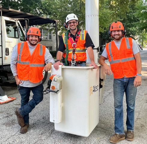 Arborists Santos, McBain, Mayer