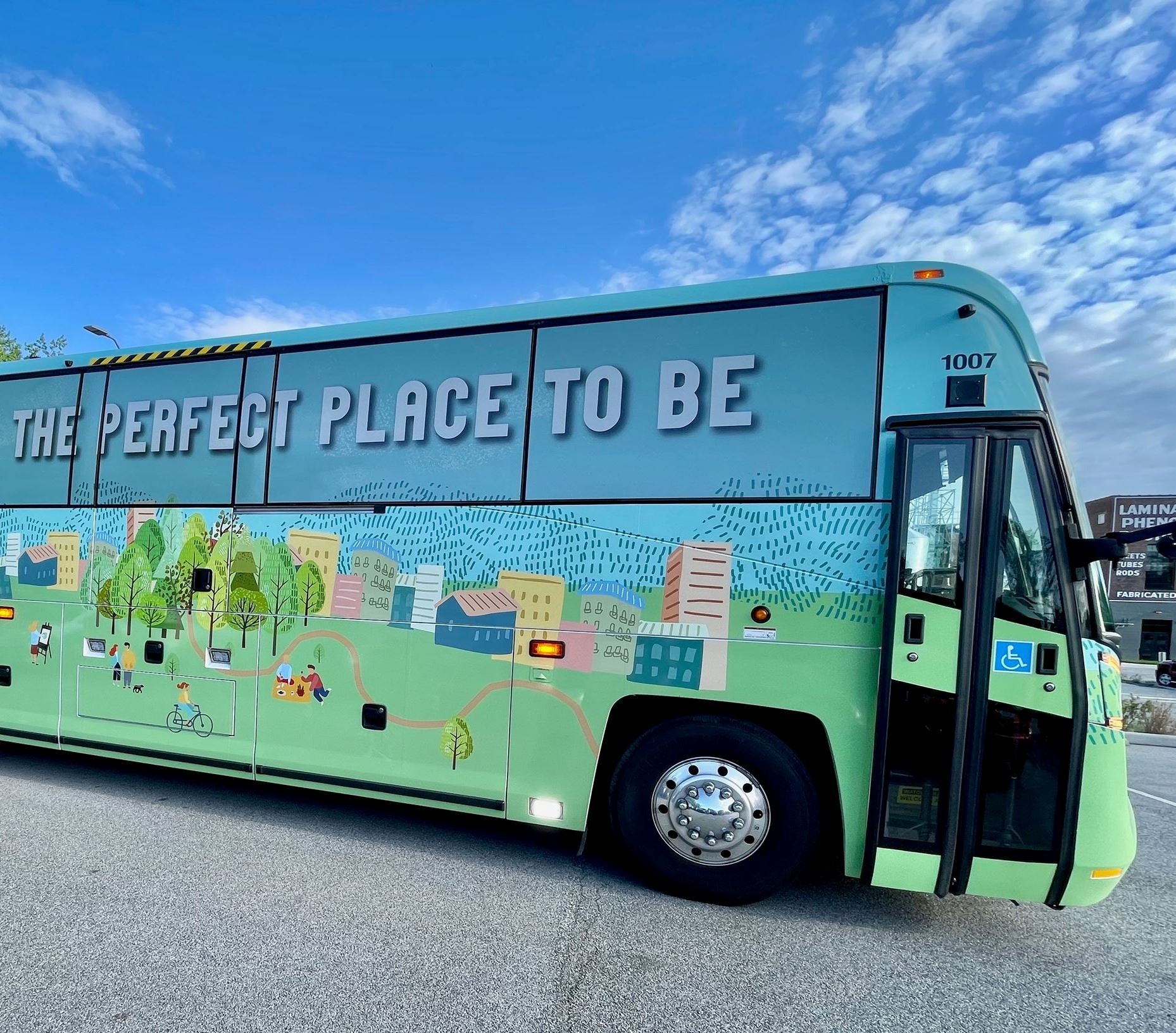 Chicago Dash with The Perfect Place on it