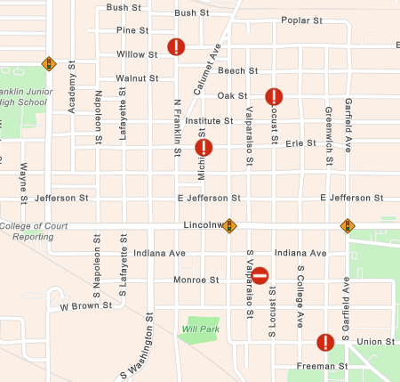 Storm Damage Tracker Web Map